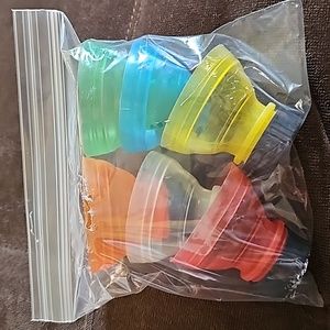 Plastic pop can lids